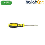 Magnetic Screwdriver Set - Multicolor, 11pcs Black & Yellow Screwdrivers, Flat Head & Cross Head Screwdrivers, Professional Padded Handles, Key Screwdriver, Aluminum Alloy Hand Tool Set