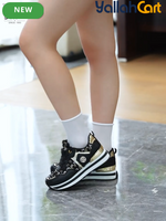Women's Casual Running Sneakers – Raised Sole, Comfortable Spring Footwear