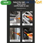 13-Piece Insulated Screwdriver Set – Multi-Color, 1000V Electrical Protection, Interchangeable Heads & Carrying Bag