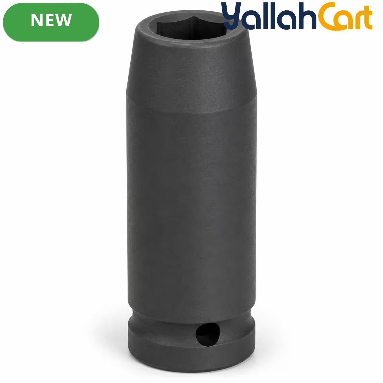 12mm Deep Impact Socket – Black, 1/2-Inch Drive, 6-Point CR-Mo Steel Socket, Long Reach for Impact Wrench, Ratchet & Breaker Bar
