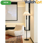 1pc Metal Floor Lamp - Black, 130cm Retro Style Pole Lamp, Modern High-End Standing Light, Easy Design for Living Room, Bedroom, TV Area, Dining Room & Home Decoration