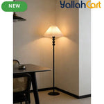 1pc Metal Floor Lamp - Black, 130cm Retro Style Pole Lamp, Modern High-End Standing Light, Easy Design for Living Room, Bedroom, TV Area, Dining Room & Home Decoration
