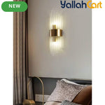 Modern Luxury Gold-Plated Wall Light - Stainless Steel Base, Black & Gold Finish, 1pc/2pcs Decorative Wall Lamp, Modern Sconce for Living Room, Bedroom, Corridor, Cafe & Office