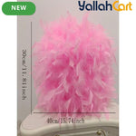 1pc Warm Romantic Artificial Flame Ball Lamp Shade - Pink, Small 30cm Retractable Flame Ball Lampshade with Holder, Modern Decorative Cover for Home, Party & Event Decor