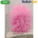 1pc Warm Romantic Artificial Flame Ball Lamp Shade - Pink, Small 30cm Retractable Flame Ball Lampshade with Holder, Modern Decorative Cover for Home, Party & Event Decor