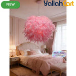 1pc Warm Romantic Artificial Flame Ball Lamp Shade - Pink, Small 30cm Retractable Flame Ball Lampshade with Holder, Modern Decorative Cover for Home, Party & Event Decor
