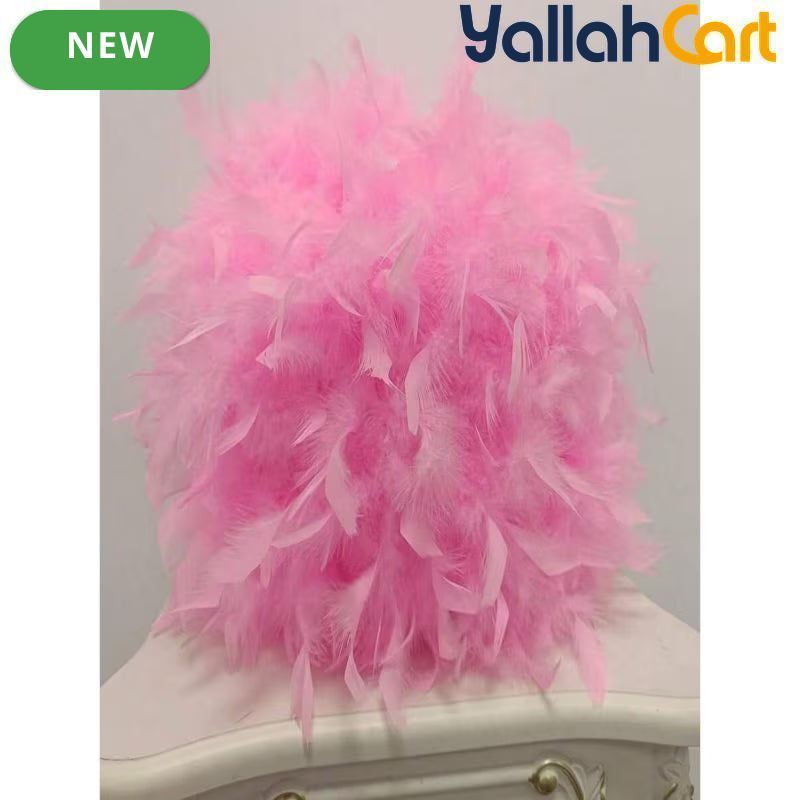 1pc Warm Romantic Artificial Flame Ball Lamp Shade - Pink, Small 30cm Retractable Flame Ball Lampshade with Holder, Modern Decorative Cover for Home, Party & Event Decor