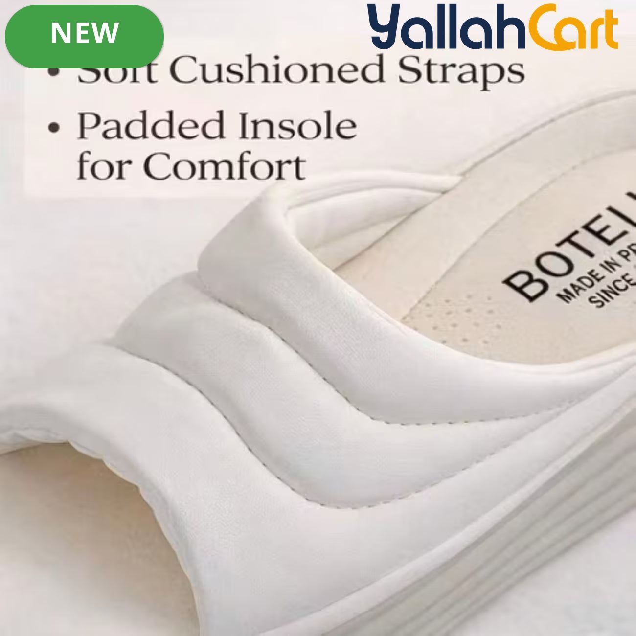 Women’s Quilted Platform Slide Sandals – Cushioned Strap Open-Toe Wedge Shoes