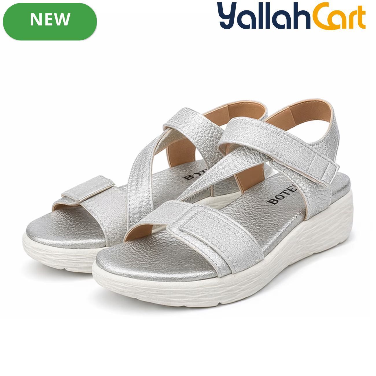 Women’s Adjustable Strap Wedge Sandals – Open-Toe Thick Platform Summer Shoes