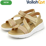 Women’s Adjustable Strap Wedge Sandals – Open-Toe Thick Platform Summer Shoes