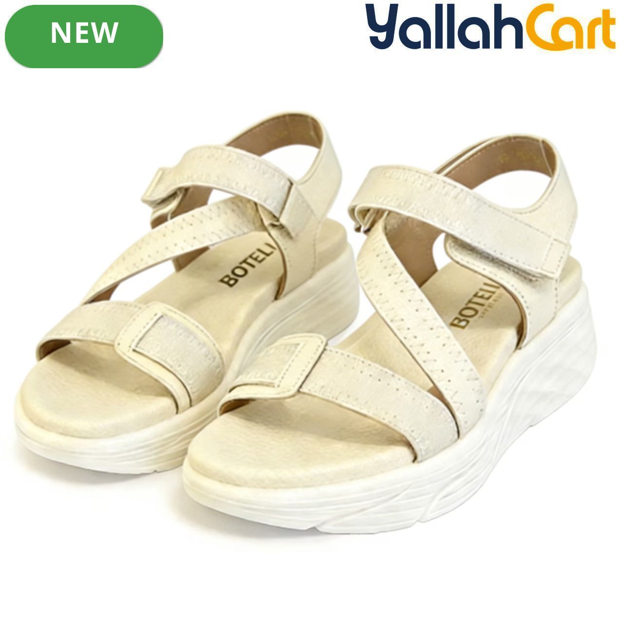 Women’s Adjustable Strap Wedge Sandals – Open-Toe Thick Platform Summer Shoes