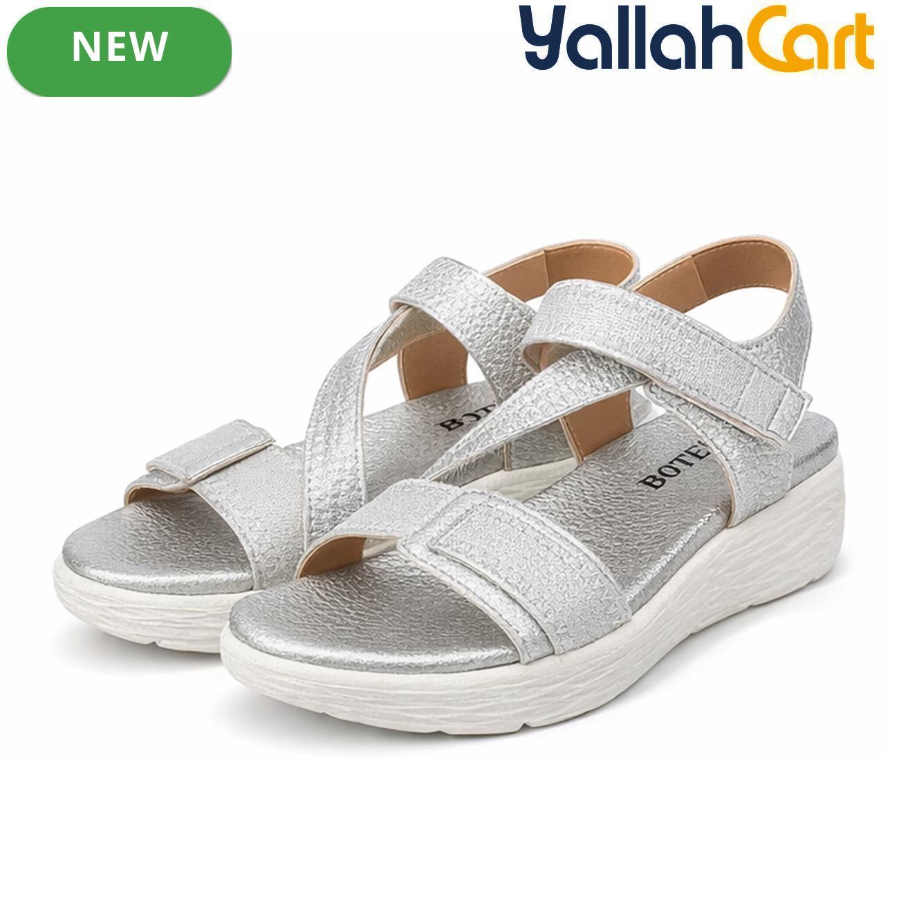 Women’s Adjustable Strap Wedge Sandals – Open-Toe Thick Platform Summer Shoes
