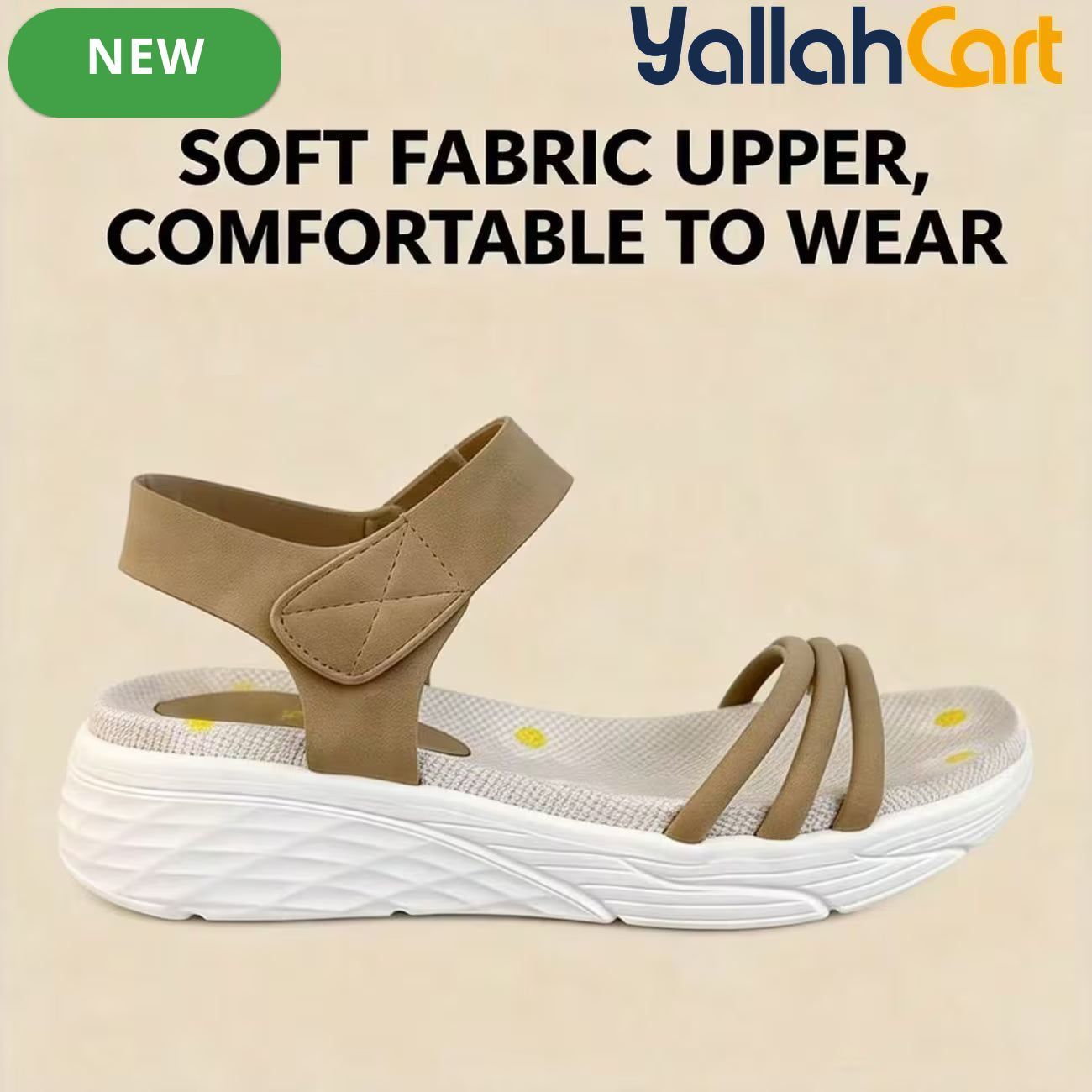 Women’s Floral Wedge Sandals – Open-Toe Ankle-Strap Summer Shoes