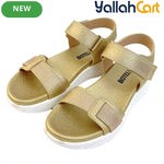 Women’s Open-Toe Wedge Sandals – Lightweight Platform Heels with Ankle Straps