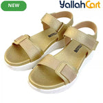 Women’s Open-Toe Wedge Sandals – Lightweight Platform Heels with Ankle Straps