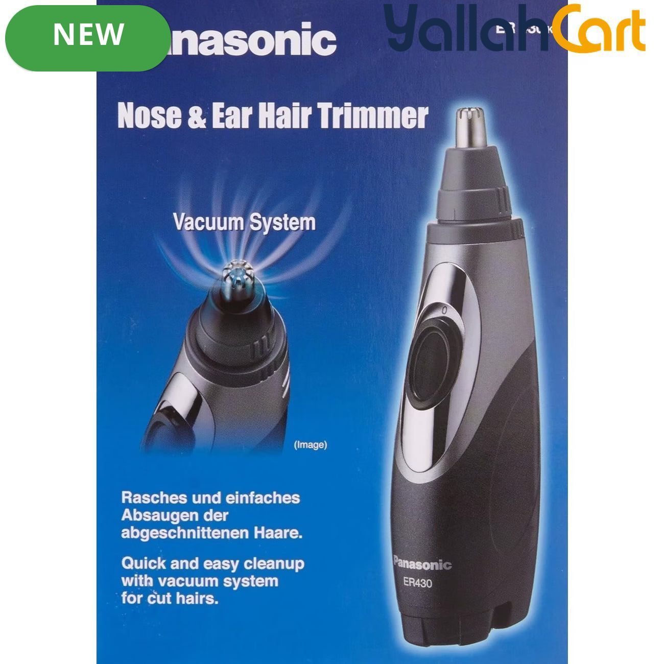 Panasonic Nose and Ear Hair Trimmer ER-430 – Black